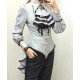 Little Dipper Point Collar Long Sleeve Short and Long Blouse(6th Reservation/13 Colours/Full Payment Without Shipping)